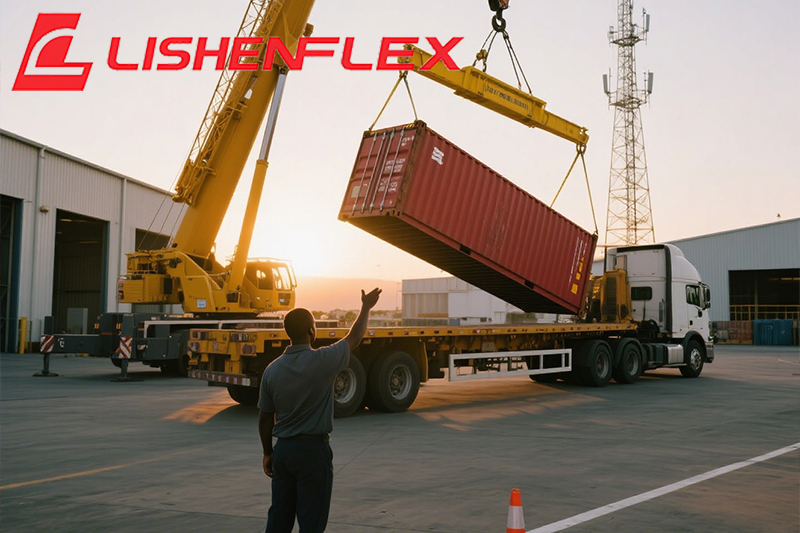 konte&yacute;ner sling g&ouml;termek